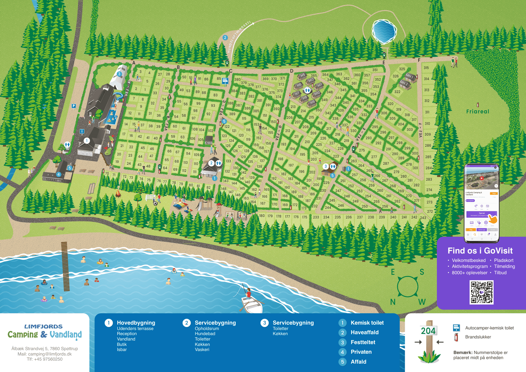 Campingplads Midtjylland